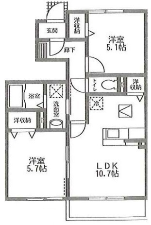 間取図/区画図:間取図