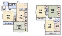 間取図/区画図:間取図