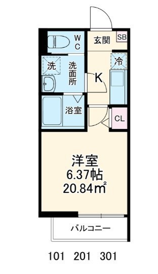 間取図/区画図:間取図