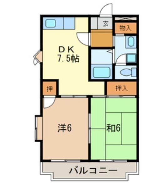 間取図/区画図:間取図