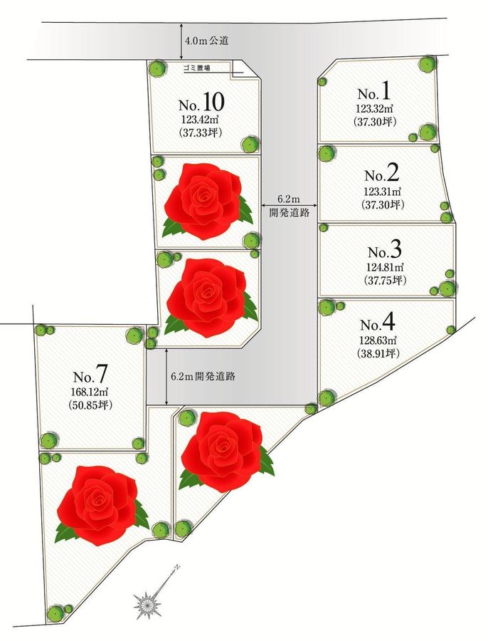 間取図/区画図:区画図