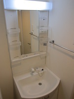 洗面室:洗面化粧台