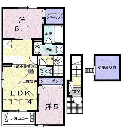 間取図/区画図:間取図