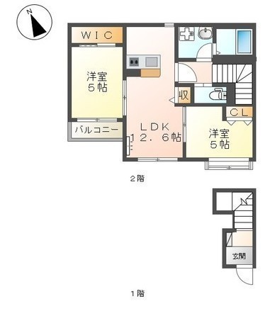 間取図/区画図:間取図