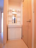 洗面室:シャワー付洗面化粧台