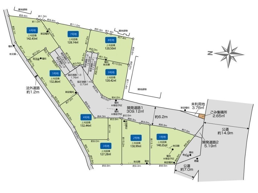 間取図/区画図:区画図