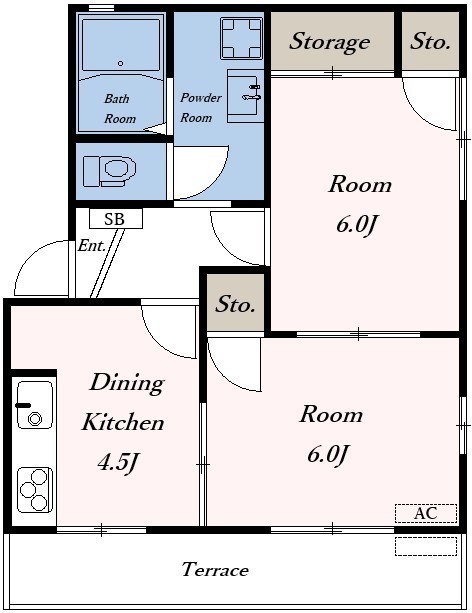間取図/区画図:間取り図