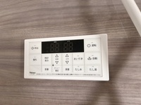 発電・温水設備:給湯器リモコン