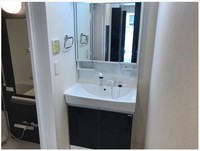 洗面室:シャワー付洗面化粧台