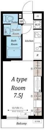 間取図/区画図:間取り図
