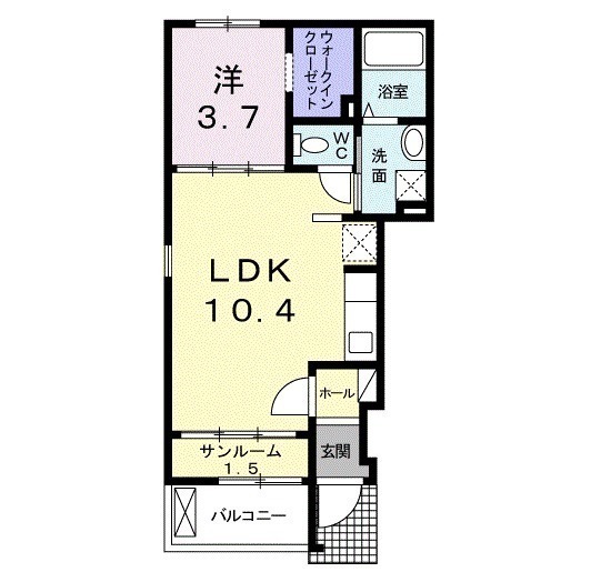 間取図/区画図:間取図