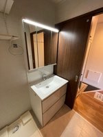 洗面室:洗面化粧台