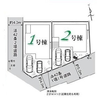 間取図/区画図:区画図