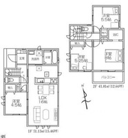 間取図/区画図:1号棟間取図