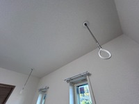 その他内観写真:室内物干し