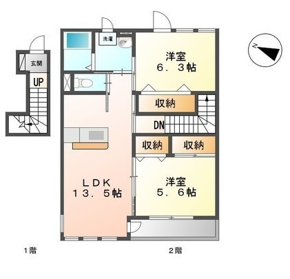 間取図/区画図:間取図