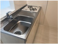 キッチン:2口コンロ