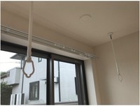 その他内観写真:室内物干し