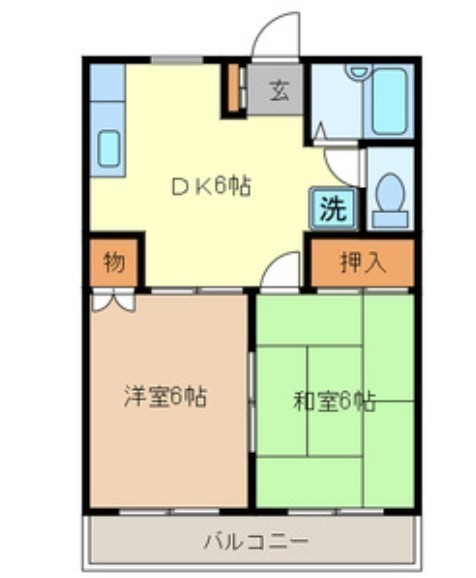 間取図/区画図:間取図