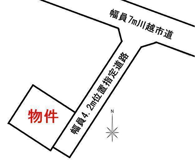 間取図/区画図:区画図