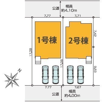 間取図/区画図:区画図
