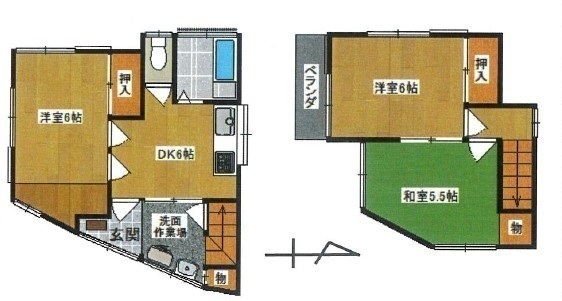 間取図/区画図:間取図