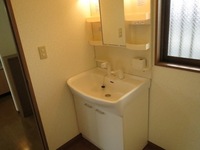 洗面室:洗面化粧台