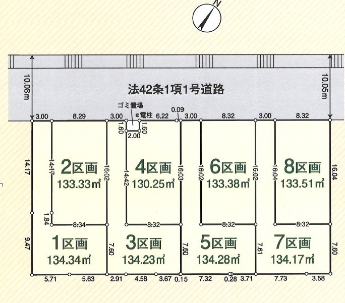 間取図/区画図:区画図