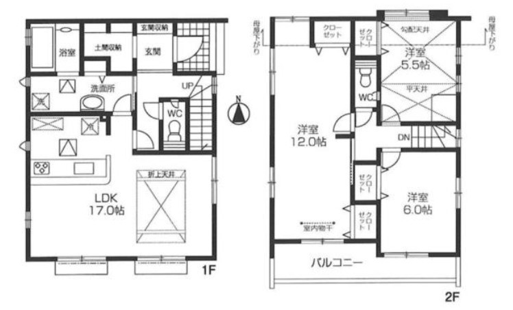 間取図/区画図:間取図
