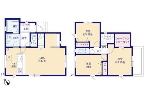 間取図/区画図:間取図