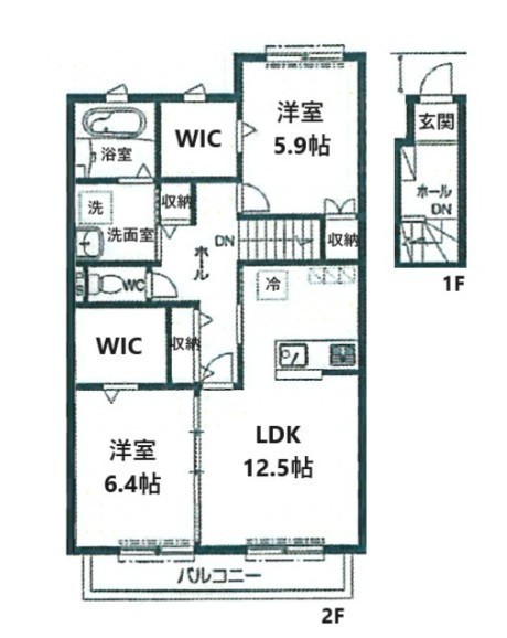 間取図/区画図:間取図
