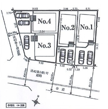 間取図/区画図:区画図