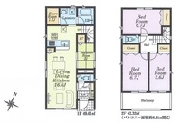 間取図/区画図:2号棟間取図