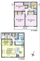 間取図/区画図:3号棟間取図