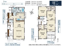 間取図/区画図:3号棟間取図