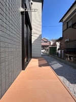 バルコニー:ウッドデッキ