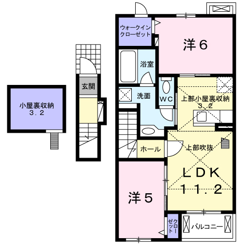 間取図/区画図:間取図