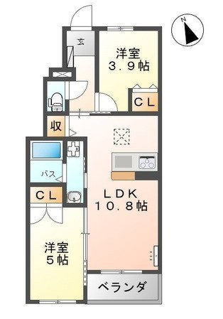 間取図/区画図:間取図