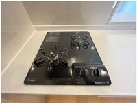 キッチン:2口コンロ