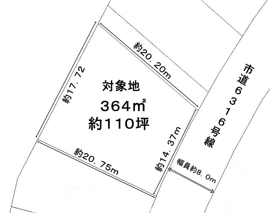 間取図/区画図:区画図