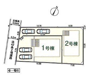間取図/区画図:区画図