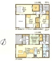 周辺環境:1号棟間取図