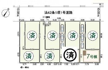 間取図/区画図:区画図