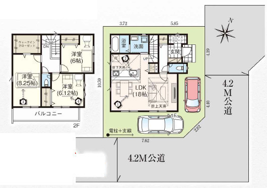 間取図/区画図:間取図
