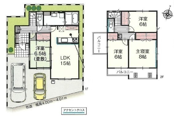 間取図/区画図:間取図