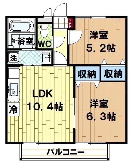 間取図/区画図:間取図