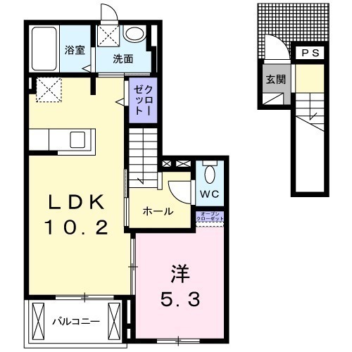 間取図/区画図:間取図