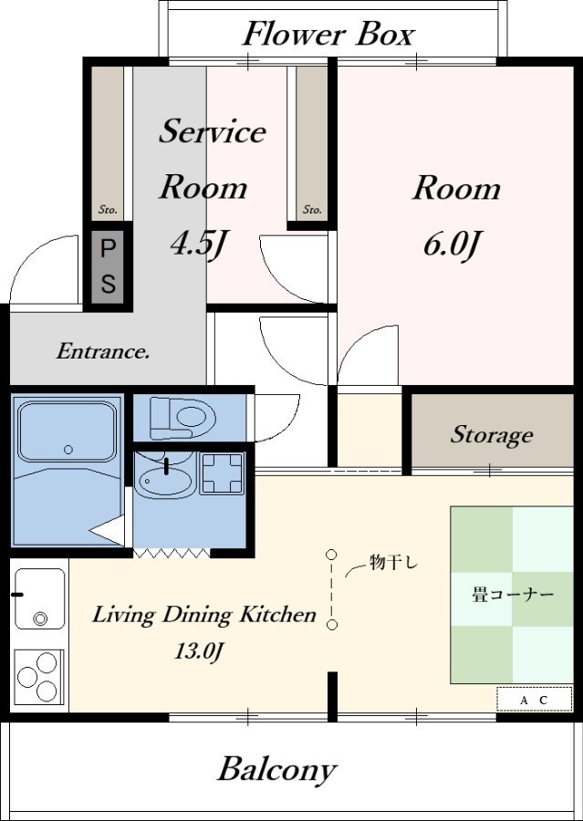 間取図/区画図:間取図