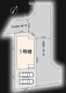 間取図/区画図:地形図
