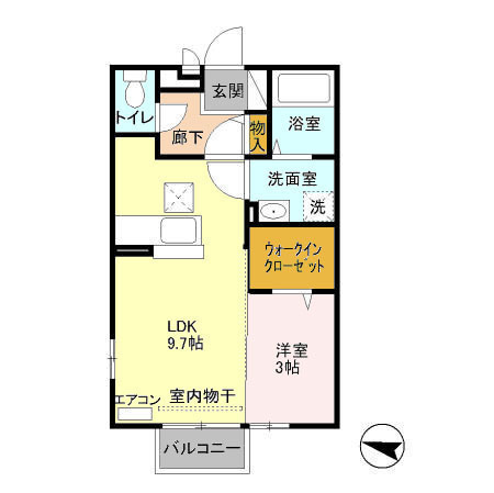 間取図/区画図:間取図
